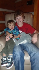 Me and first cousin Aidan!